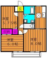 物件の間取り画像