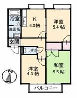 物件の間取り画像