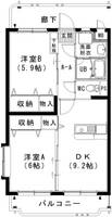 物件の間取り画像