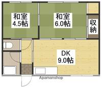 岡山県倉敷市亀島1丁目(一戸建)の賃貸物件戸建ての間取り