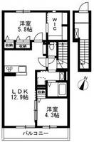 物件の間取り画像