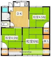 岡山県倉敷市中畝7丁目(一戸建)の賃貸物件戸建ての間取り