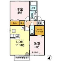 ECOーレジデンス『モア』 A棟の間取り