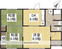 岡山県玉野市槌ケ原(一戸建)の賃貸物件戸建ての間取り