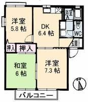 物件の間取り画像