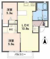 物件の間取り画像