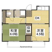 岡山県岡山市中区高屋(一戸建)の賃貸物件の間取り
