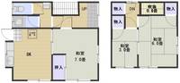 岡山県岡山市北区高柳西町(一戸建)の賃貸物件戸建ての間取り