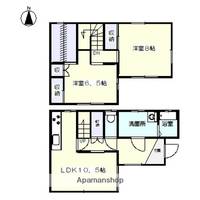 岡山県岡山市東区益野町(一戸建)の賃貸物件戸建ての間取り