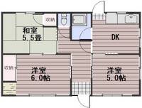 岡山県岡山市南区福富中2丁目(一戸建)の賃貸物件戸建ての間取り