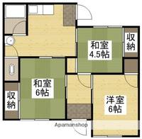 岡山県岡山市南区福島1丁目(一戸建)の賃貸物件の間取り