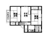 ディアス30 E棟202の間取り