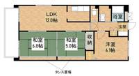 コープ野村京山の間取り