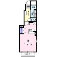 アンジュ Bの間取り