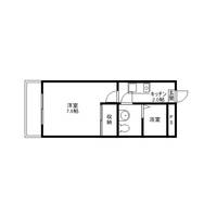 ウエストビレッジ341205の間取り