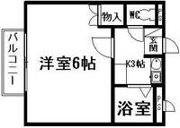 オーキッドテラス平井の間取り