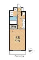 岡山県岡山市北区三門東町の賃貸マンションの間取り