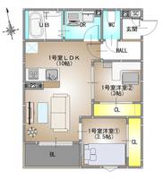 物件の間取り画像