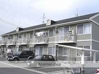 岡山県岡山市北区田中の賃貸アパートの外観