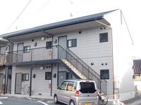 岡山県岡山市中区高島新屋敷の賃貸アパートの外観