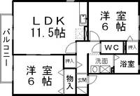 物件の間取り画像