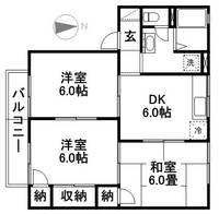 コーポジョイフルの間取り