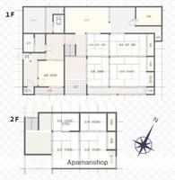 岡山県浅口市寄島町(一戸建)の賃貸物件の間取り