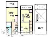 OTHELLO弐番館の間取り