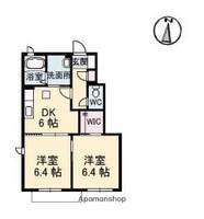 プロムナード B棟の間取り