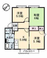 物件の間取り画像