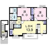 サニーユニゾンA棟の間取り