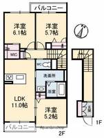 物件の間取り画像