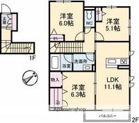 物件の間取り画像