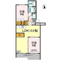 第3桂マンション102の間取り