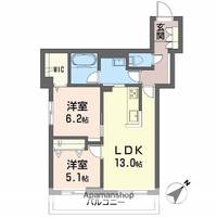 物件の間取り画像