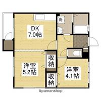 メゾンフレールの間取り