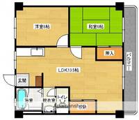 三保マンションの間取り