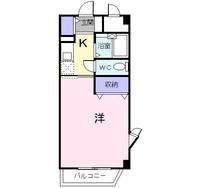 セゾン升本の間取り