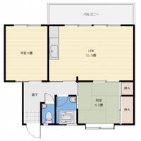 物件の間取り画像