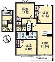 ヴィラコモド天庫の間取り