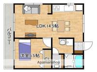 尾尻アパートの間取り