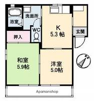 物件の間取り画像