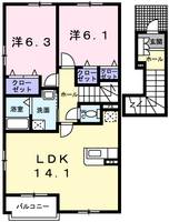 物件の間取り画像