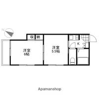 広島県広島市南区京橋町の賃貸マンションの間取り