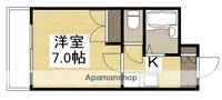 広島県広島市西区大宮3丁目の賃貸マンション303の間取り