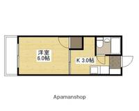 広島県広島市西区庚午北1丁目の賃貸マンションの間取り