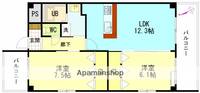 物件の間取り画像