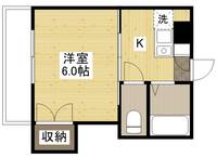 広島県広島市佐伯区五日市駅前1丁目の賃貸マンション702の間取り