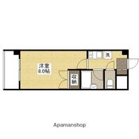 広島県広島市安佐北区落合1丁目の賃貸マンションの間取り