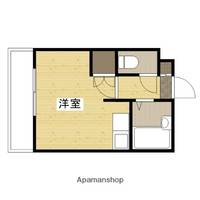 広島県広島市安佐南区祇園8丁目の賃貸アパートの間取り